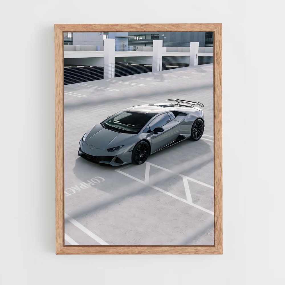 Poster Huracan en Piste – affiche Lamborghini (vue 4)